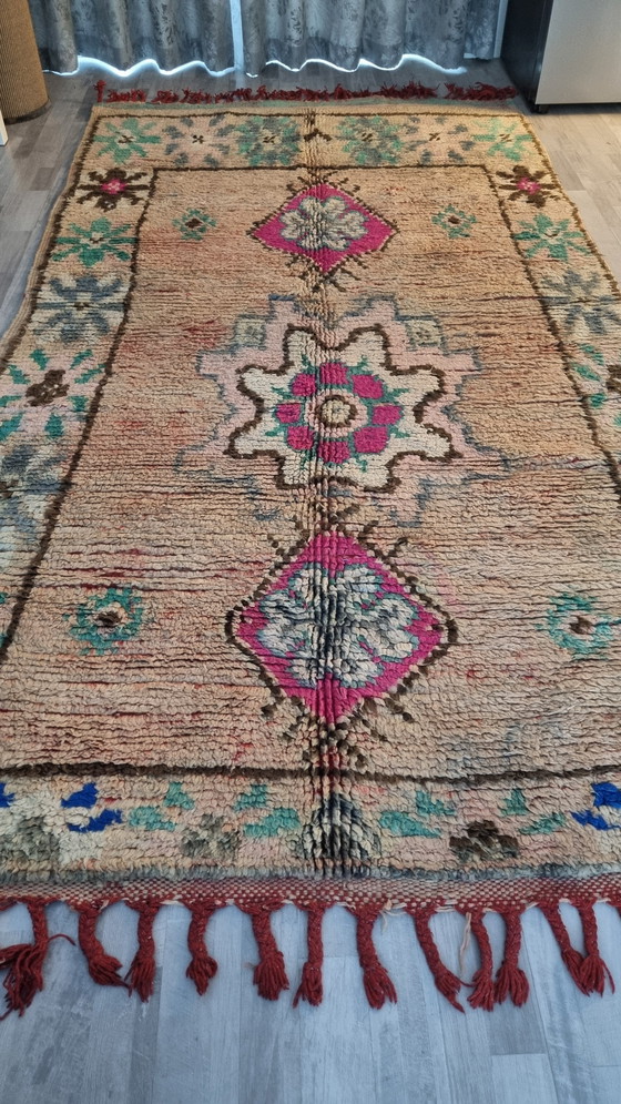 Image 1 of Vintage beni mguild carpet, Moroccan rug 330x180 cm