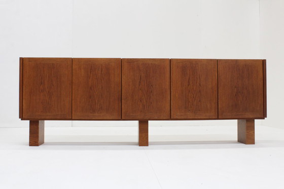 Image 1 of Vintage Mid Century large minimalist sideboard 1960s