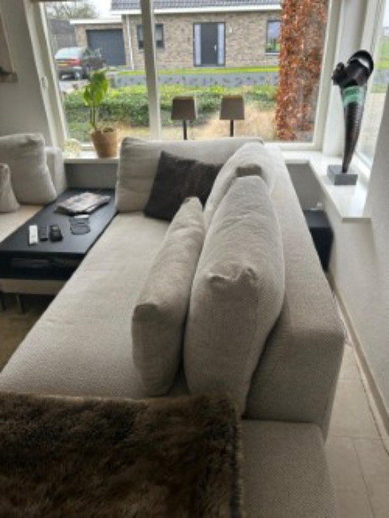 Image 1 of hoekbank Cartel Living Nano-lounge met bijpassende salontafel