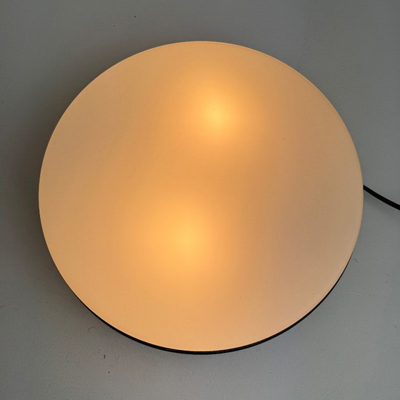 VINTAGE SPACE-AGE OPALINE « WILA » CEILING LIGHT – Glass (photo 2 of 14)