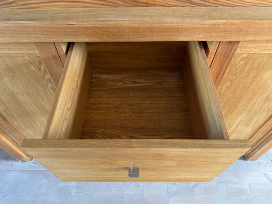 Credenza con vetrina in rovere - Vetrina – Credenze con vetrina, Legno (photo 11 of 11)