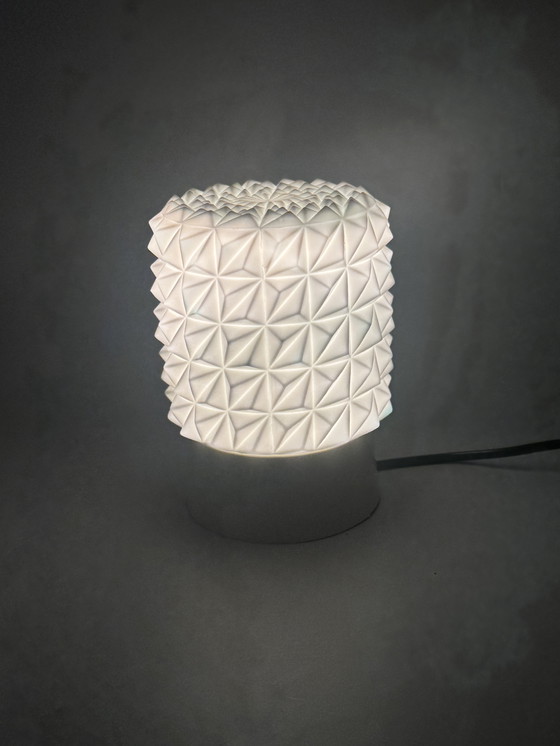 Image 1 of Stylish mid-century corodex ceiling lamp with a sculptural structure