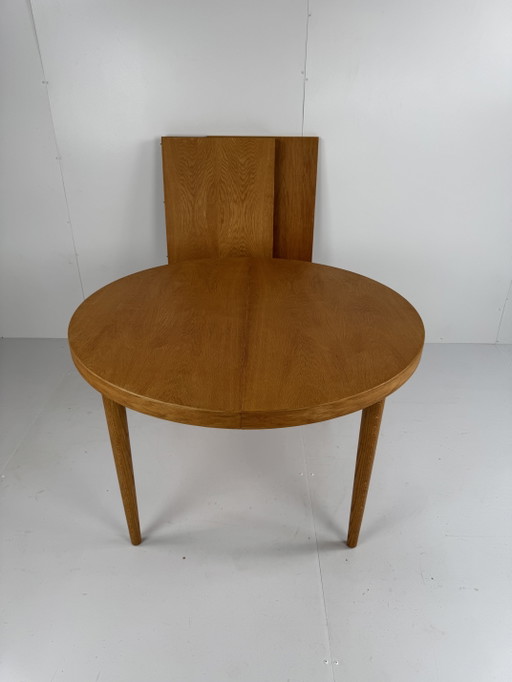 Model 56 Extendable Dining Table, Villy Schou Andersen, Denmark, 1960s