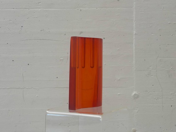 Image 1 of Vaso di design Coming B in vetro acrilico, anni '80