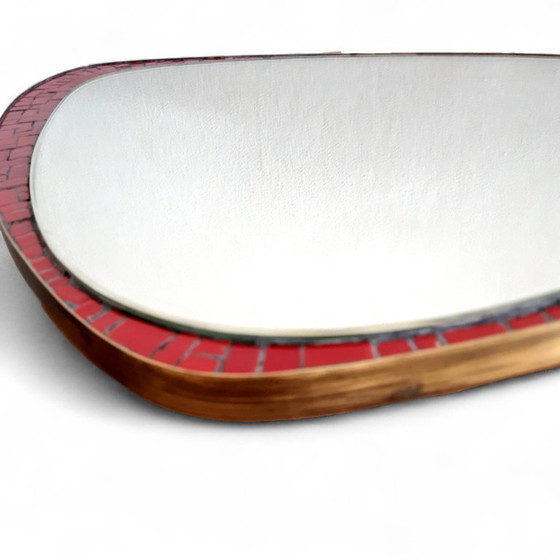 Image 1 of Mid - Century design mosaic mirror, Berthold Müller, 1950s