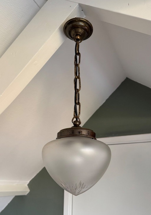 Art Deco pendant lamp