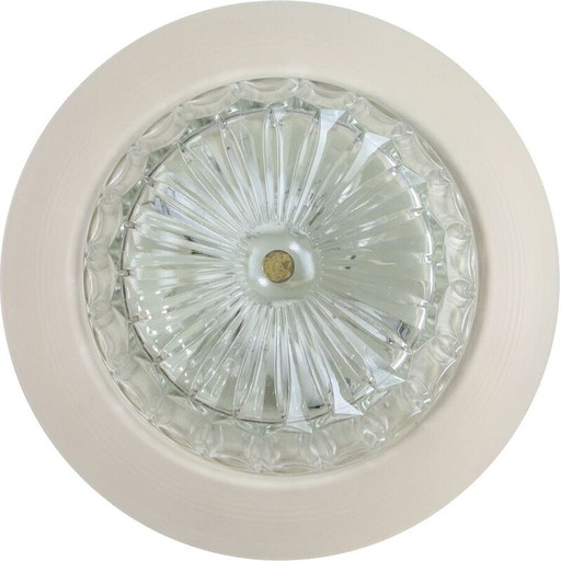 Plafonnier vintage en cristal