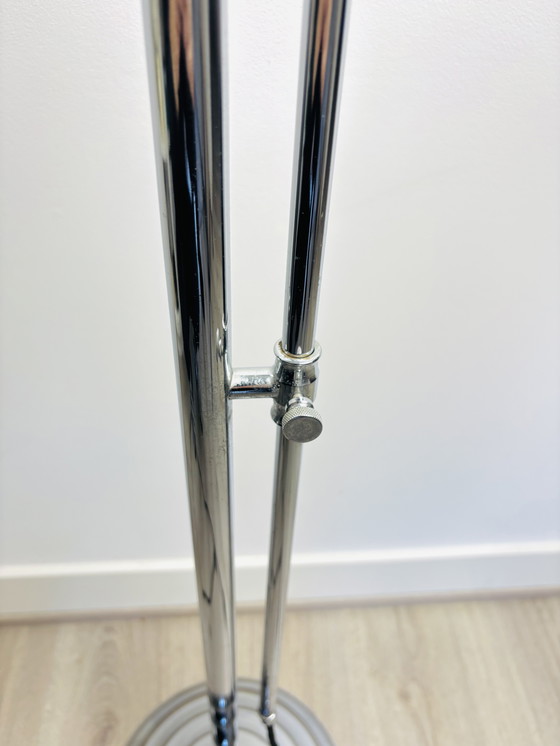 Image 1 of Lámpara de pie cromada Art Déco/de mediados de siglo, 1960