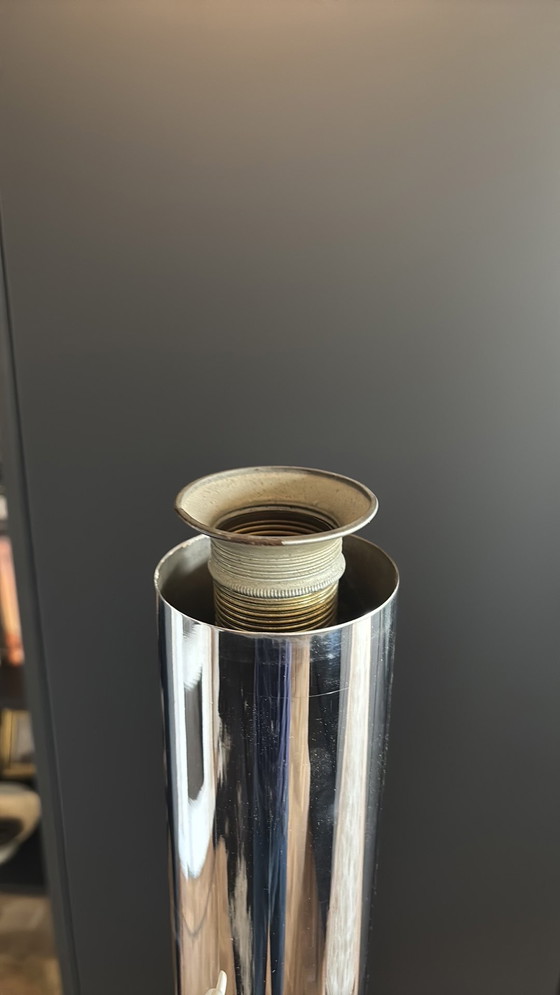 Image 1 of Lámpara de pie Art Déco cromada de los años 30