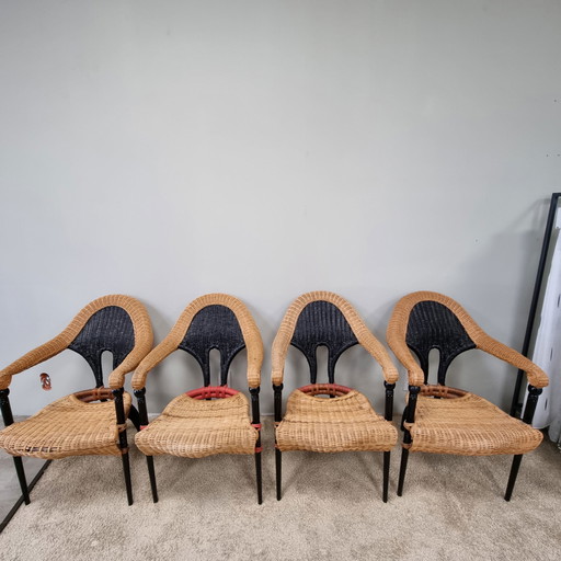 4x Silla Liba Driade Italia Borek Sipek