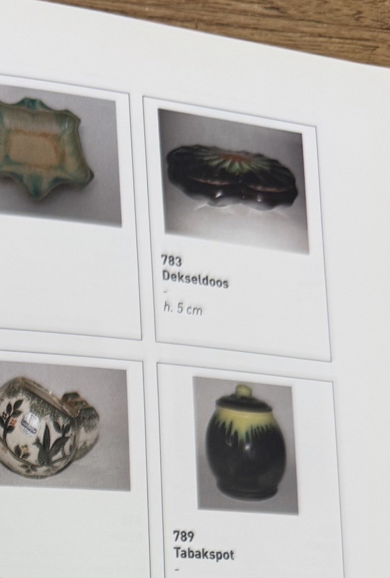 Image 1 of Thulin, Bélgica, década de 1930, caja con tapa Art Déco, modelo 783, esmalte: Vulcan