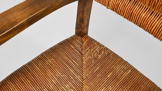 Image 1 of Coppia di poltrone francesi a cavatappi, Francia, anni '40