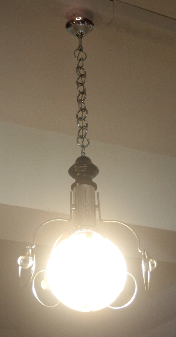 Image 1 of Vintage kroonluchter uit de jaren 70, Italië