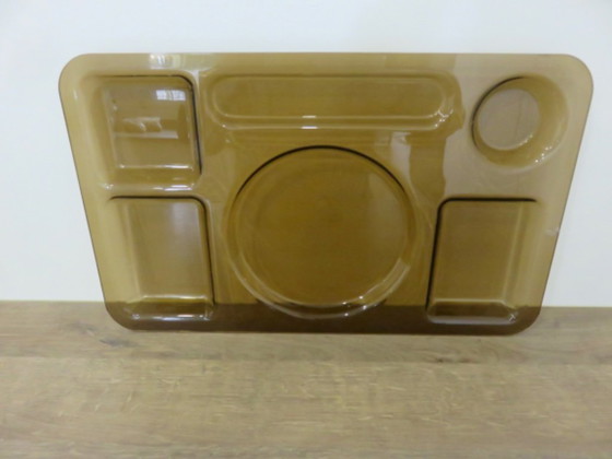 Set of 3 Luigi Massoni design trays for Guzzini, Italy, 1970 – Decorative Objects, Polyester (photo 6 of 7)