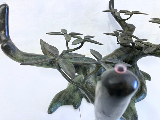 Image 1 of Hollywood Regency Bonsai Coffee Table, Design Willy Daro, 70s/80s Design