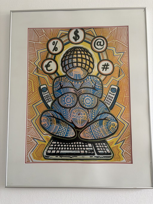 Schilderij Henk Schiffmacher