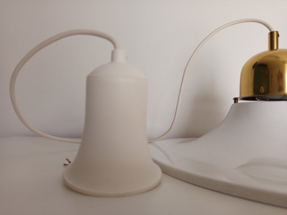 Lampada a sospensione vintage dell'artista Bela Nadas (anni '70, Ungheria) – Lampade a sospensione, Iron (photo 3 of 8)