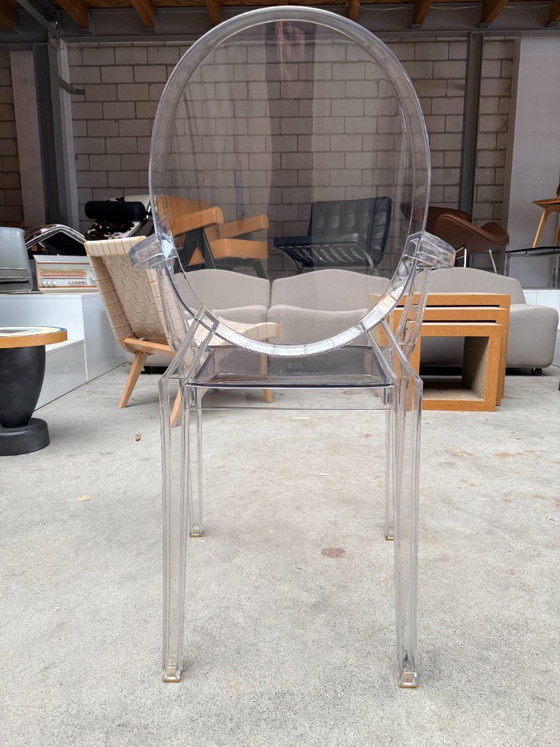 Image 1 of Chaise Kartell Louis Ghost par Starck (4x)