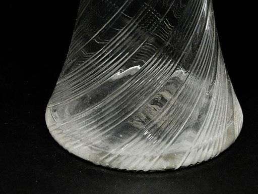 Wijnkan uit de 20e eeuw van Roman Plewkiewic, Warschau, Polen, jaren 1890. – tafelaccessoires, Glass, Silver (photo 2 of 8)
