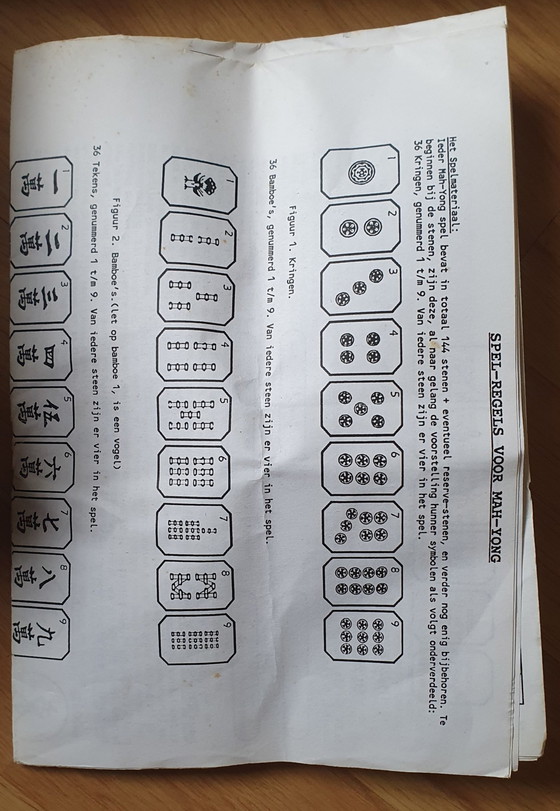 Image 1 of Antiguo juego chino de Majong