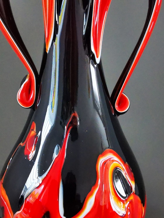 Image 1 of Darius Zarrin, Glaskunstvase