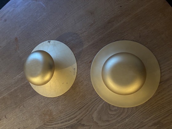 Image 1 of 2x entonnoir Vibia 2012 feuille d'or