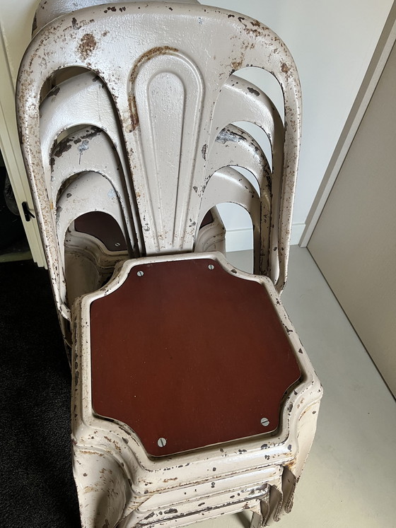 Image 1 of 7 chaises Fibrocit