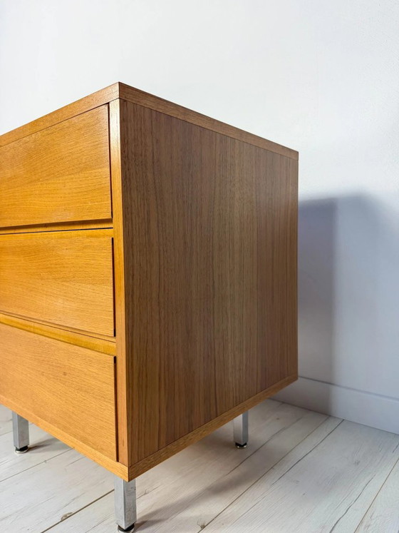 Credenza Lowboard Tedesca in Teak Mid-Century Vintage anni '60 – Credenze, Legno (photo 16 of 16)
