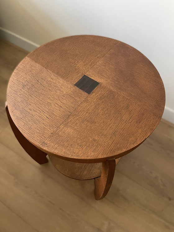 Amsterdam School side table, 1920s – Wood (photo 8 of 8)