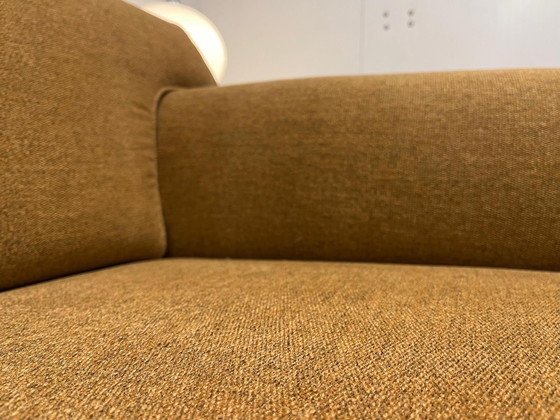 Image 1 of Newly upholstered Design on Stock Bloq custom sofa