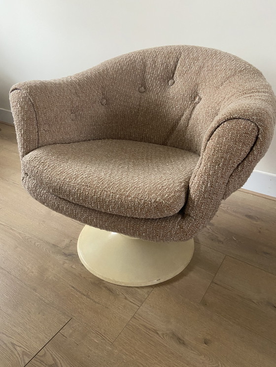 Image 1 of Overman uit Zweden draaifauteuil, jaren 60