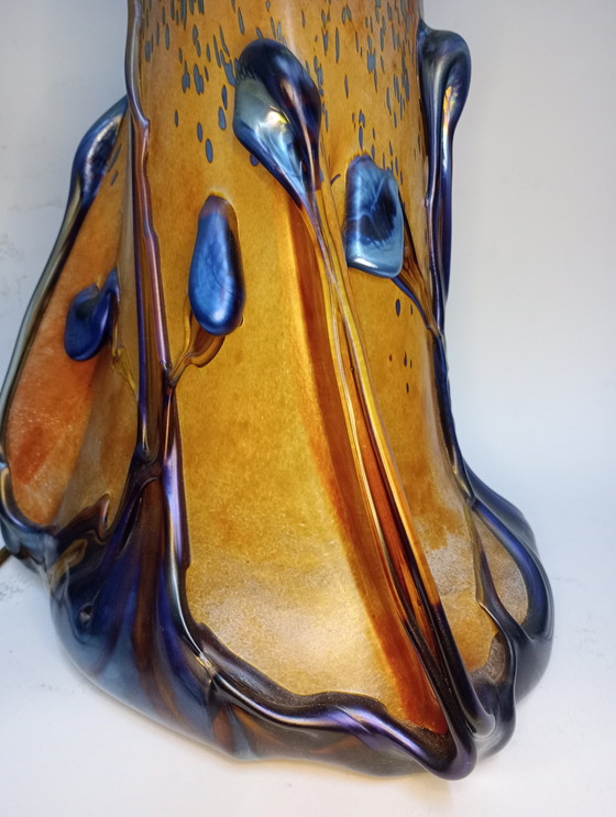 Image 1 of Lamp base table lamp Michele luzoro glass paste