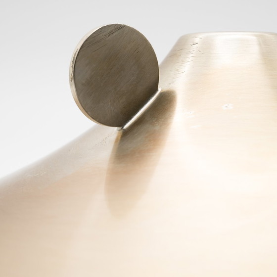 Image 1 of Rara WMF Ikora Centro Tazón con Negro Starburst Diseño Bauhaus Art Deco años 30 35cm