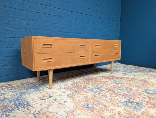 Commode basse vintage, Hundevad, années 1960