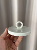 Couvercle de rechange Vintage Acapulco Villeroy et Boch – Céramique blanche