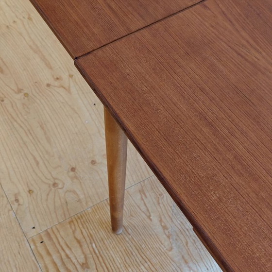 Image 1 of Tavolo da pranzo allungabile in teak vintage