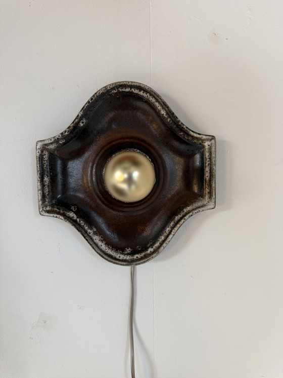 Image 1 of Applique vintage en céramique, Hustadt Leuchten '60