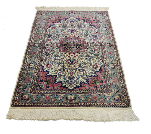 Originele handgeknoopte oude China Isfahan kunst 158 X 92 cm Top conditie