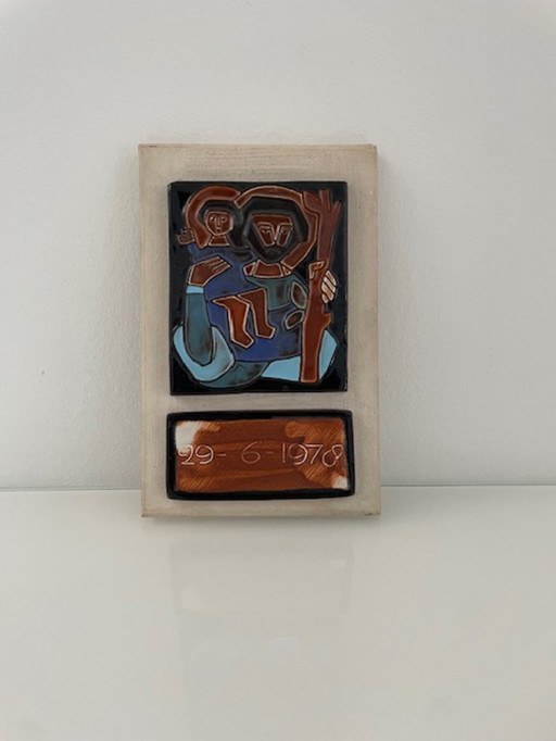 Ceramic wall plaque – Henk Potters