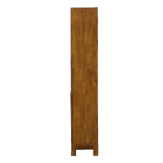 Display Cabinet with 4 Doors and Mirror – Glass, Metal (photo 9 of 9)