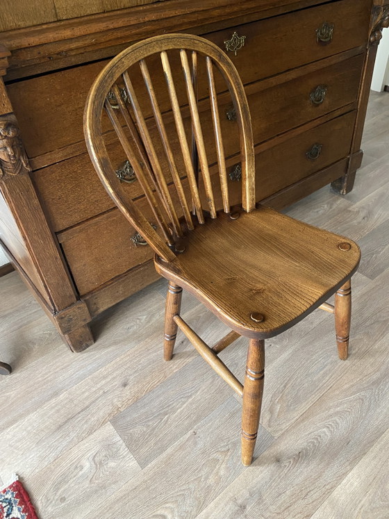 Antiker Esstisch und Stühle – Esszimmergarnitur, Wood (photo 5 of 5)