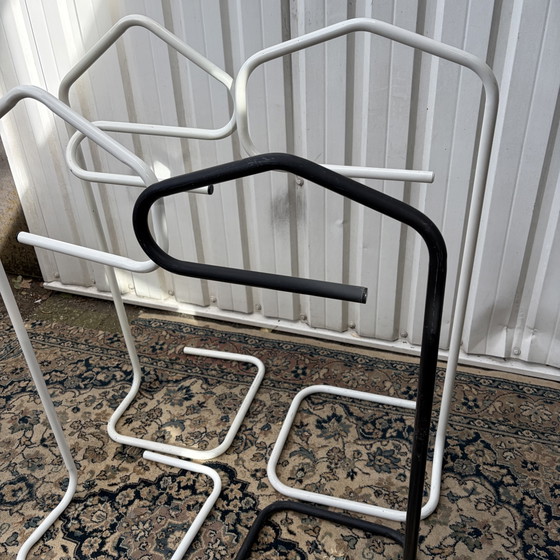 IKEA Midcentury-Garderobenständer, 4-teilig – Schlafzimmerzubehör, Metal (photo 3 of 5)