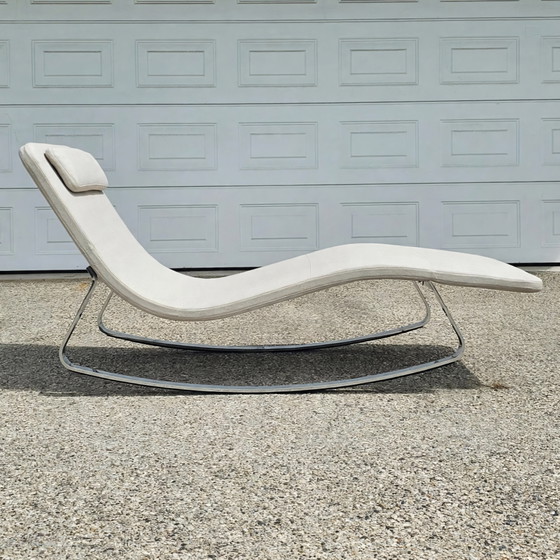 Chaise Longue Landscape B&B Italia, Metal, Textil, Crema, Modern (foto 8 de 14)