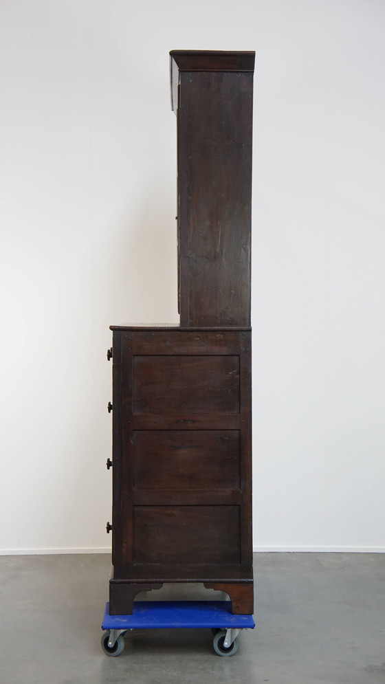 Image 1 of Antique English buffet/ bookcase from early 19th century