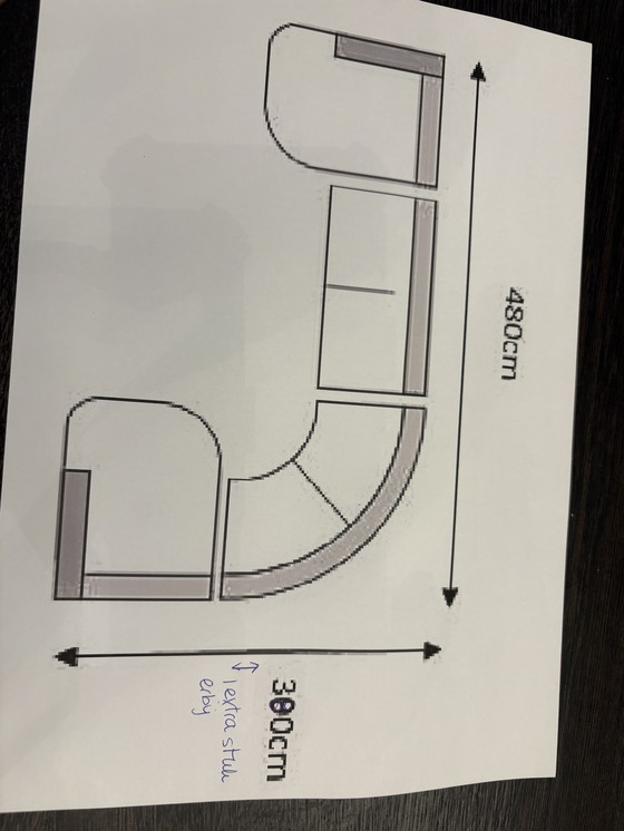 Image 1 of Hoekbank woonkamer