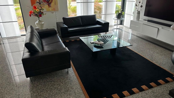 2 sofás de 2,5 plazas Anti Pode (Leolux) – Leather, Metal (photo 4 of 6)