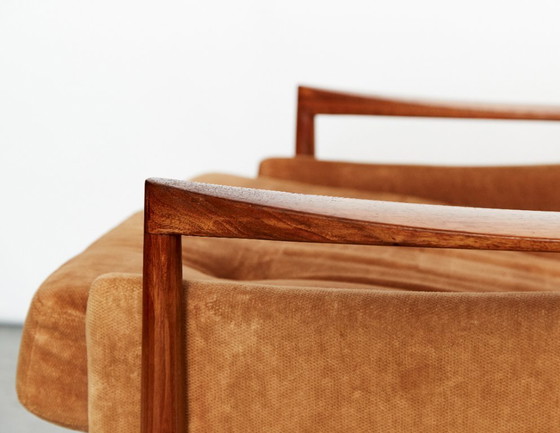 Image 1 of Ib Kofod Larsen "Djursholm" stoel voor Olof Perssons Fåtöljindustri (OPE)