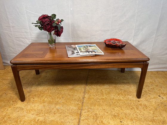 Image 1 of Stunning Mid-Century Retro Vintage Teak Coffee Table by Nathan Furniture – 1960s–1970s