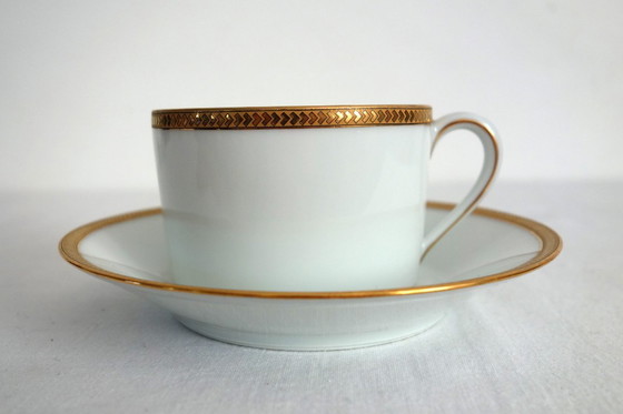 Image 1 of 2 Tassen mit Untertassen Charles Haviland, Mitte 20.
