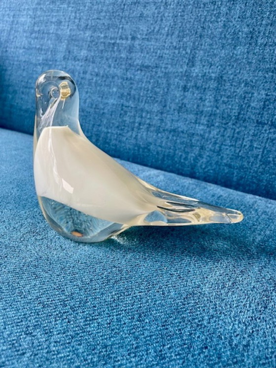 Image 1 of Glass bird sculpture in Scandinavian design